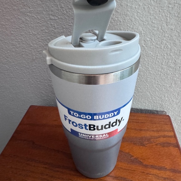 FrostBuddy To-Go-Buddy Universal Cup Insulator-32oz~Stainless Steel Tumbler~NEW - Picture 8 of 16